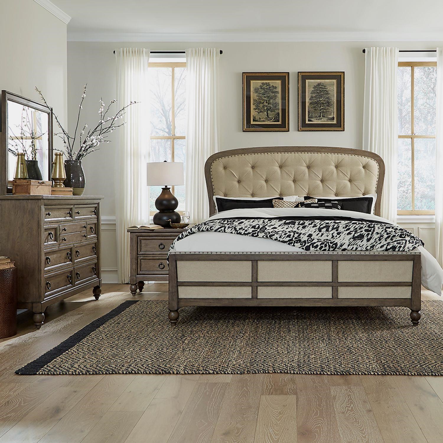 Liberty furniture cotswold store king sleigh bed